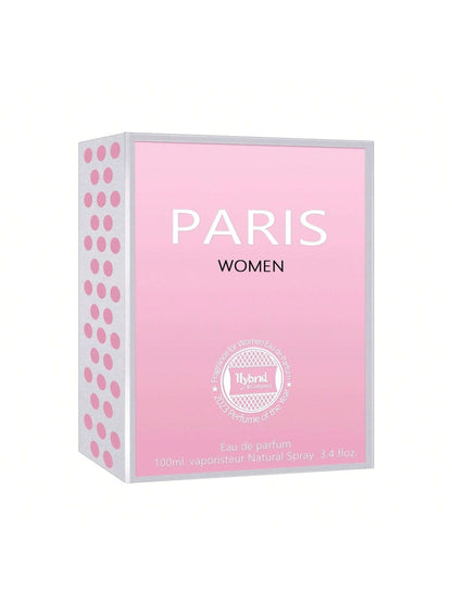 Fruity Gourmand Perfume for Women Paris EDP - Long Lasting Floral Woody Musk Eau de Parfum Spray 100ml 3.4oz, All Skin Types Daily Wear Special Occasions Gift