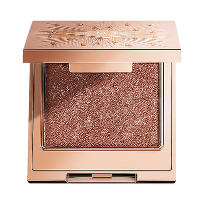 Shimmer Eyeshadow Palette 5 Shades Waterproof Creamy Glowing Formula with Built-in Mirror Luxury Packaging Radiant Finish Eye Makeup Gift Women