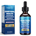 Cortisol Liquid Drops- Stress Eating/ Cortisol Belly/ Emotional Management-with Magnesium Glycinate & KSM-66 Ashwagandha & L-Theanine & Natural Herbal- Sublingual Drops-99% Absorption(2fl. Oz./ 2.03oz)