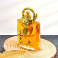Sophisticated Women'S Fragrance from Dubai, Sultan Amber Perfume Spray - 100Ml/3.4Oz Arabian Eau De Toilette Featuring Classic Golden Oil, Offering a Long-Lasting And Refined Aroma That Is Intense, Refreshing, And Floral, Perfect for Everyday Use