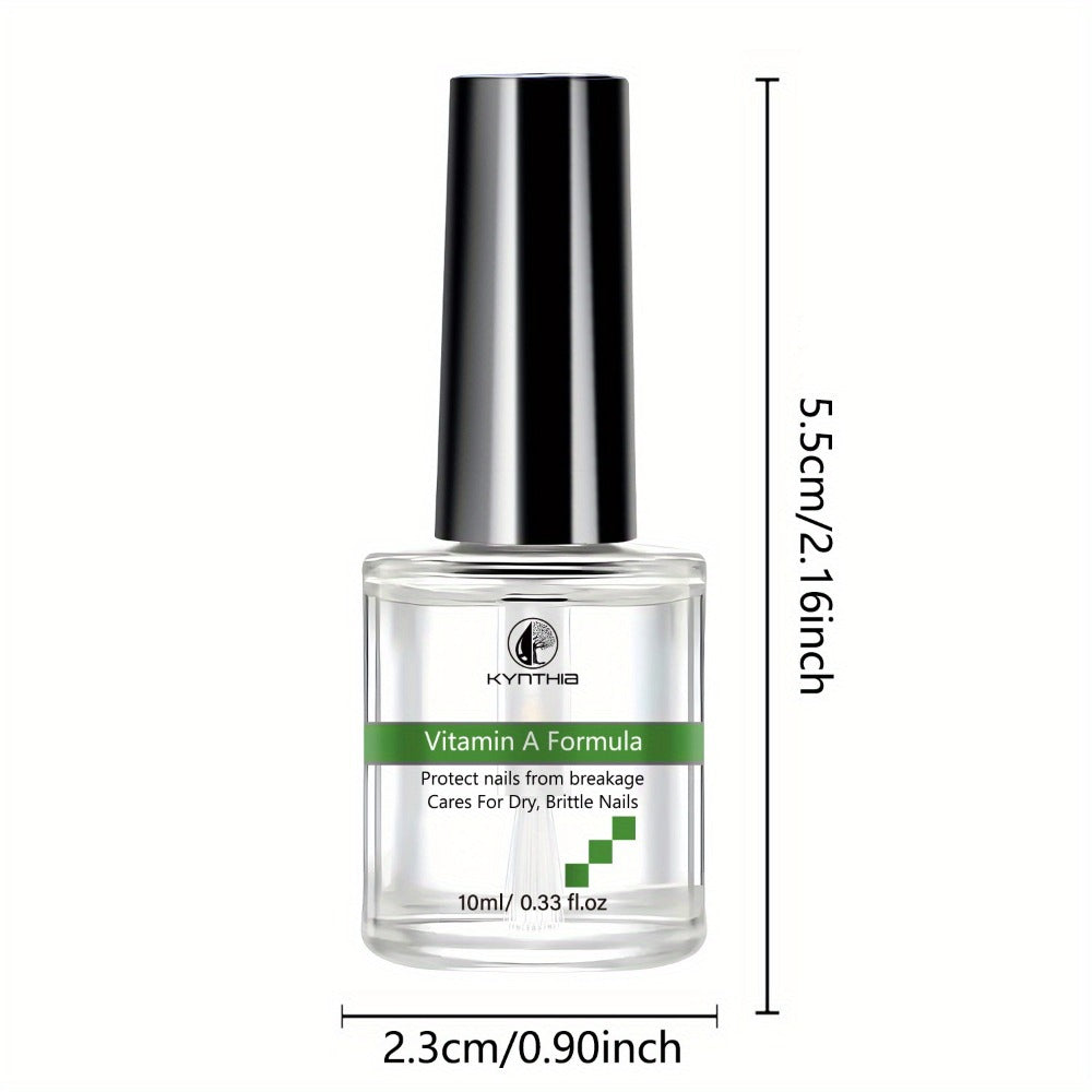 Nail Care Solution Enriched with Vitamin A to Strengthen Brittle And Dry Nails, Preventing Chipping And Peeling