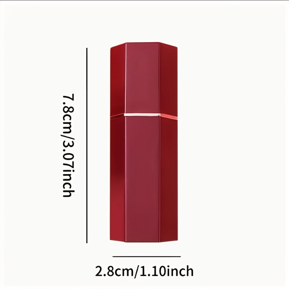Creamy Lipstick Set 6pcs Berry Shades - Smooth Easy-Apply Formula, Plant-Based Squalane Moisturizing, Buildable Color for All Skin Tones, Holiday Makeup Must-Have for Halloween & Christmas
