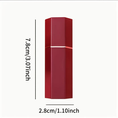 Creamy Lipstick Set 6pcs Berry Shades - Smooth Easy-Apply Formula, Plant-Based Squalane Moisturizing, Buildable Color for All Skin Tones, Holiday Makeup Must-Have for Halloween & Christmas