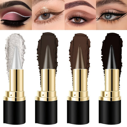 Eyeliner Pencil 2-Pack Waterproof - Long-Lasting Smudge-Proof Sweat-Resistant Formula, Smooth Multi-Use Eye Design, Bold Winged Smoky Liner, Black Eyeliner for Women Beginners & Everyday Makeup