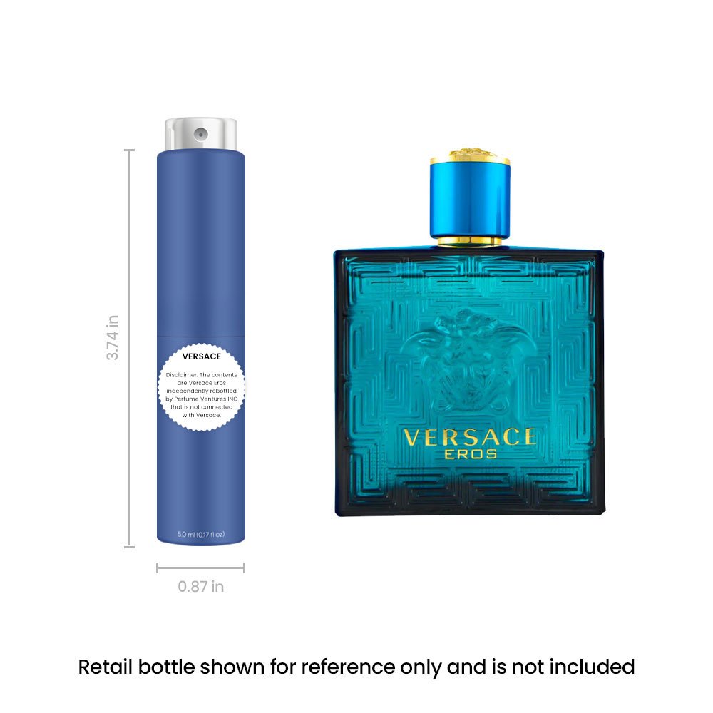Versace Eros Cologne for Men - Travel Spray EDT 5ml