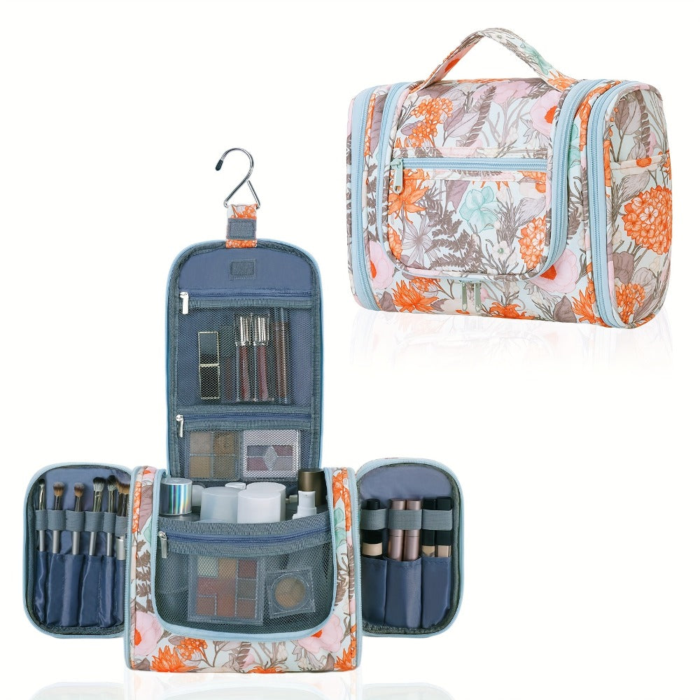 Hanging Toiletry Bag Shower Bag With Hook Multifunctional Pocket Travel Cosmetic Makeup Organizer With Handle Bathroom Bag For Women And Men Toiletries Bag For Travel