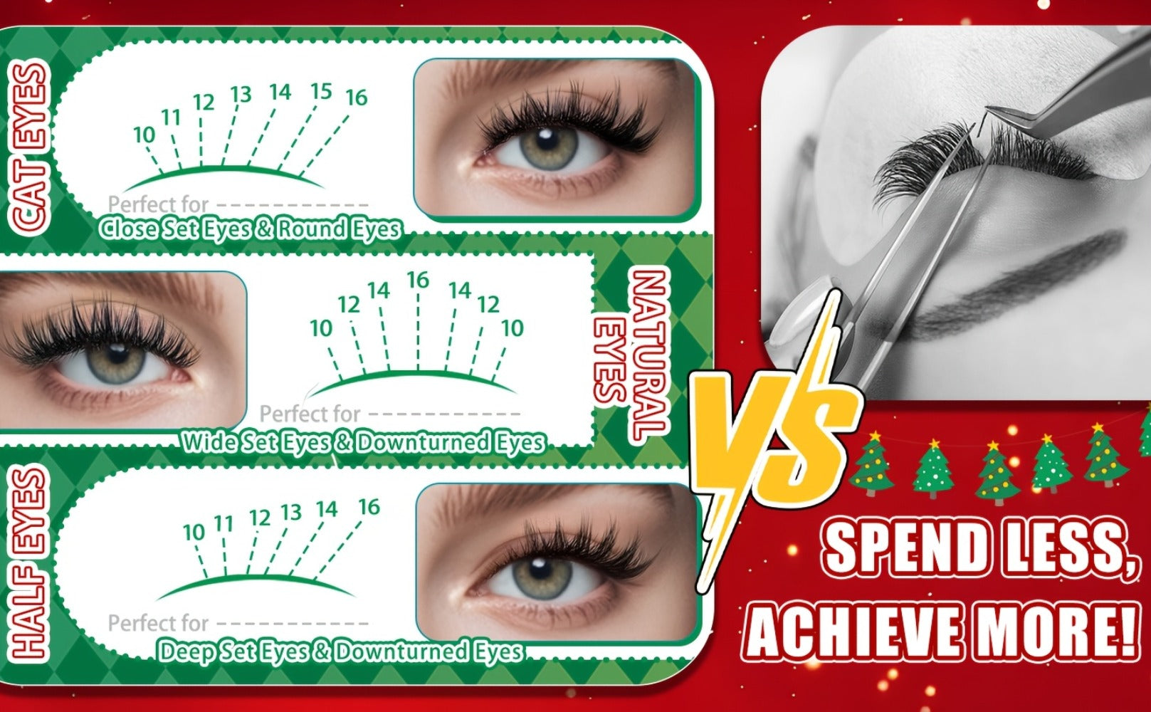Lash Clusters Kit 5 Boxes Lash Clusters Gift/209/276/708/800pcs False Eyelashes, Fluffy Wispy Manga Fairy Lashes Top And Bottom Lash Clusters with Gift Bags, Natural Volume Lashes Long Lasting Reusable Lashes Beauty Gift for Mom Wife Daughter Friend