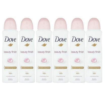 Deodorant Body Spray for Women – 5 fl oz Pack of 6, Moisturizing Beauty Finish Spray, Long Lasting Freshness, Soft Skin Formula, Bulk Value Pack Antiperspirant