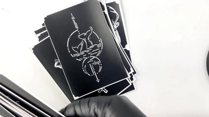 Tattoo Stencil Kit Reusable | Airbrush Temporary Tattoo Stencils for Adults & Kids | Whale Dolphin Cat Deer Wing Crown Cross Moon Sun Designs | Beach Festival Party Body Art Set