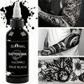 1.01oz Professional Tattoo Ink Suitable for Tattoos - High Brightness Fine Particle Black & Ink for Permanent Body, Needle-Compatible for Tattoo Machines, Skin Injection Ink for Tattoo Studios & Hobbyists