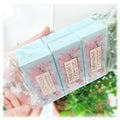 Group of Six Mirsist Flower Changed Color for Lips in Opp Bags Six-In-One Flavored Color Changing Lipstick Transparent Change to Pink Lip Balm Popular Beauty Makeup