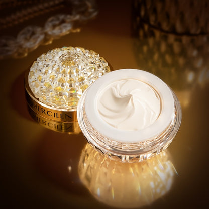 Cordyceps Niacinamide Face Cream — Alcohol-Free Moisturizing & Firming Daily Cream for Dry & Sensitive Skin, Luxury Embellished Jar, All Skin Types