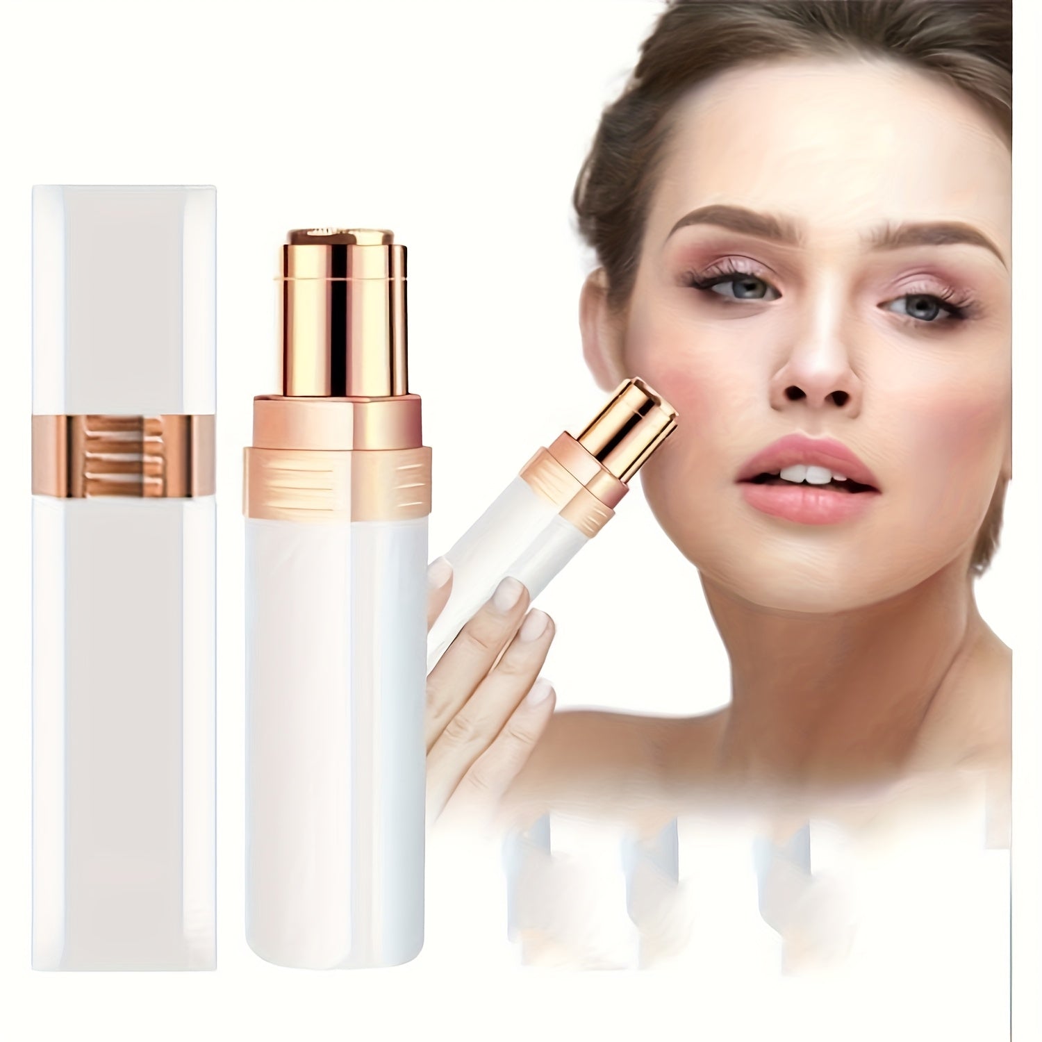 Electric Shaver Perfect Hair Removal Female Facial Epilator Painless Safe Female Body Facial Tool 232659269