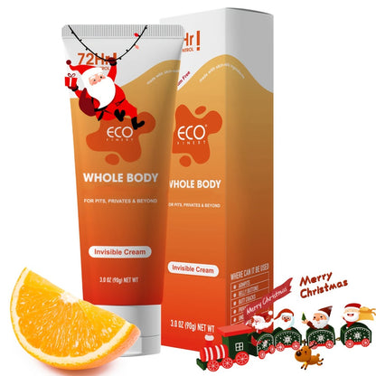 Natural Deodorant Cream for Women & Men – 72-Hour Odor Protection Body Deodorant with Lavender & Orange Scent | Aluminum-Free, Skin-Safe Formula in Cream Tube | Long-Lasting Natural Ingredients Deodorant