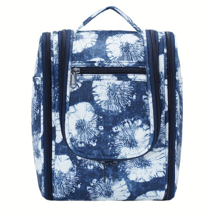 Hanging Toiletry Bag for Women Travel Makeup Bag Multi-Compartment Cosmetic Organizer with Hook Large Capacity Waterproof Toiletry Pouch for Travel Cruise Gym