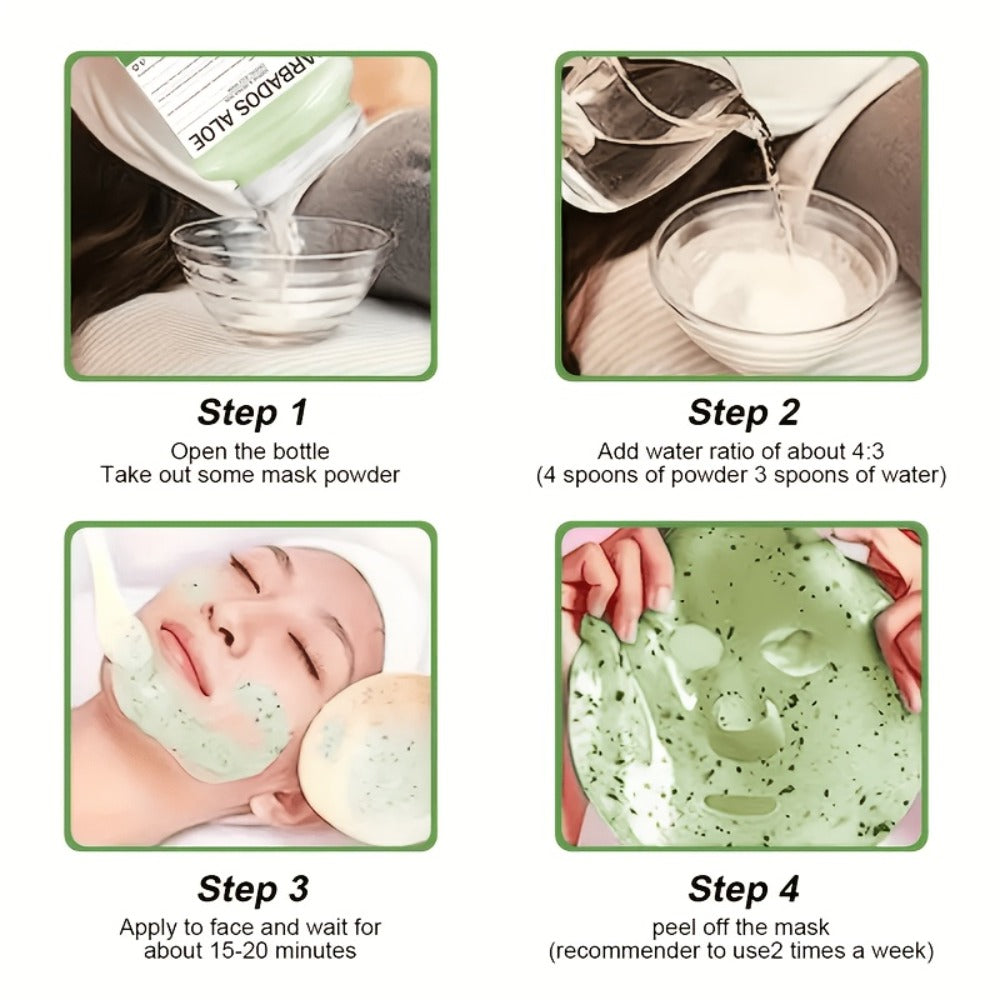 12. 3Fl. Oz Tea Tree Jelly Mask For Facial Skin Care, Natural Gel Hydro Face Masks, Professional Off Hydro Jelly Mask, Moisturizing, Improving & Hydrating, Mask Powder For Wrinkles