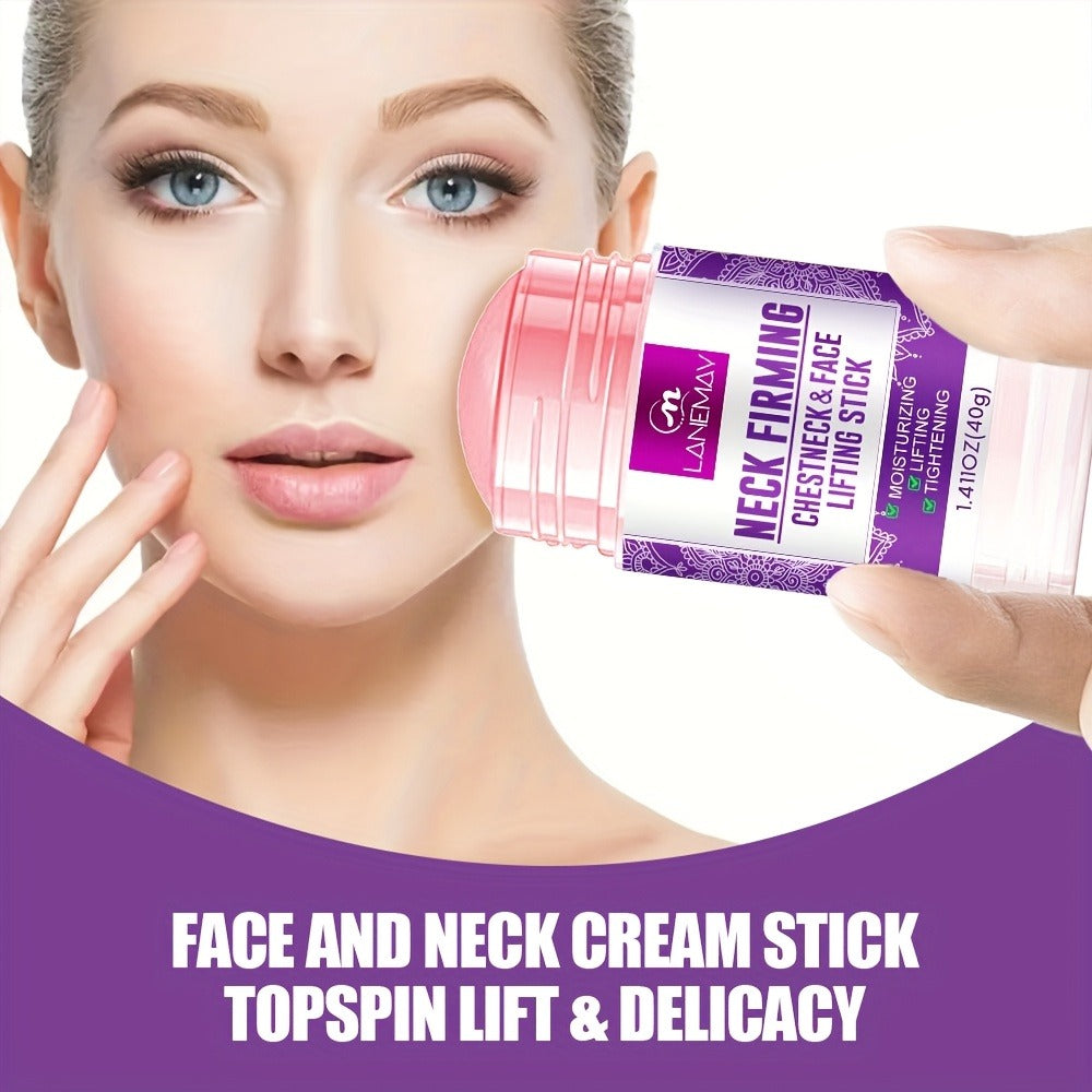 3pcs Retinol Collagen Neck Facial Stick That Feels Refreshed, Gentle And Non-irritating. For Firming And Moisturizing The Face, Neck, Suitable For All Skin Types - Christmas Gifts.