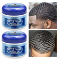 Luxfume Wave Pomade- 3.18oz, Strong Hold And Edge Control, Non-greasy, Easy to Wash Out, Suitable for All Hair Types, Enriched with Natural Botanical Extracts Styling Cream-wave Pommade Pour Hommes