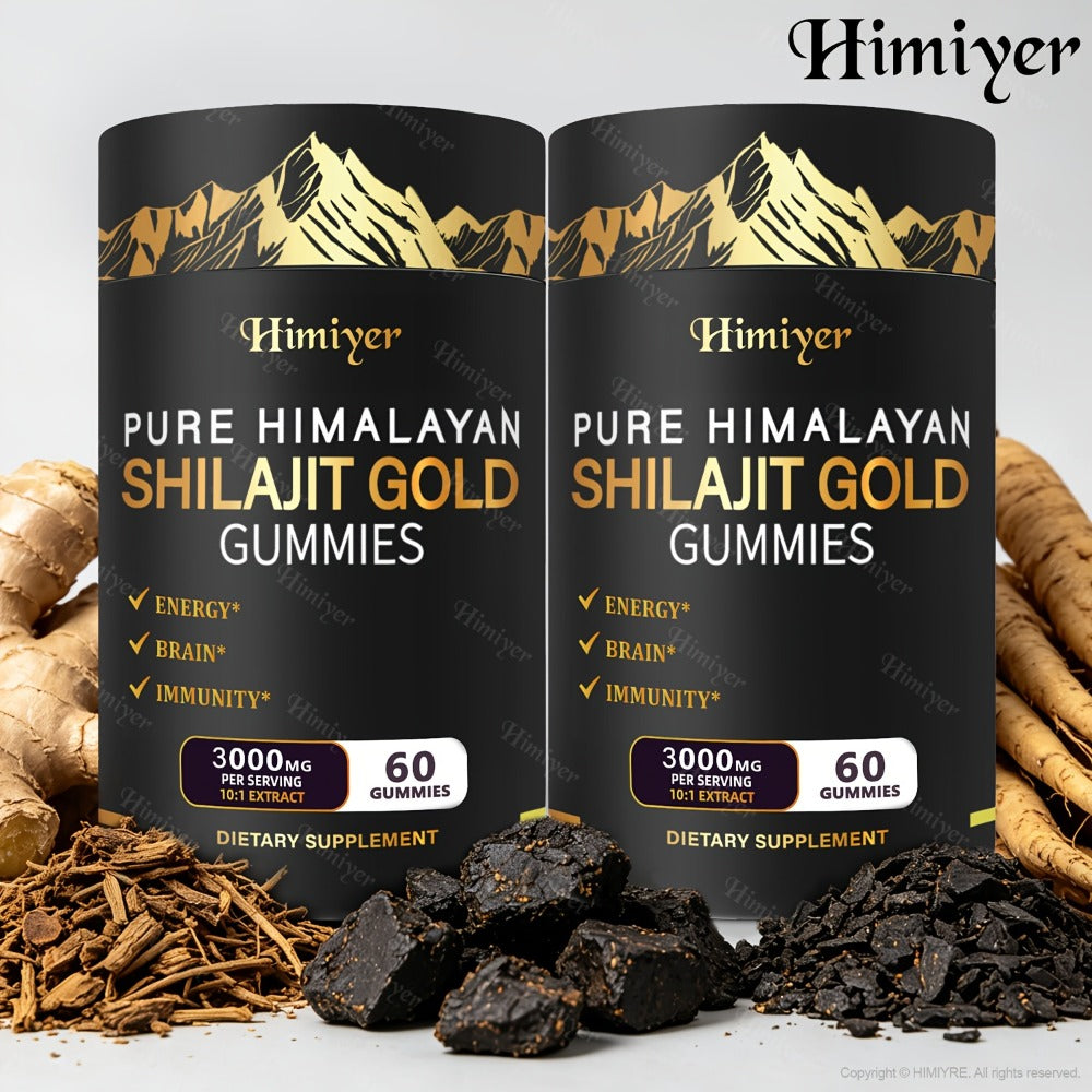 Powerful Combination Of 3000mg SHIlijit, Ginger, Hoofgrass, Ginseng And Ashwagandha! Multi-mineral And Phytonutrient Supplement