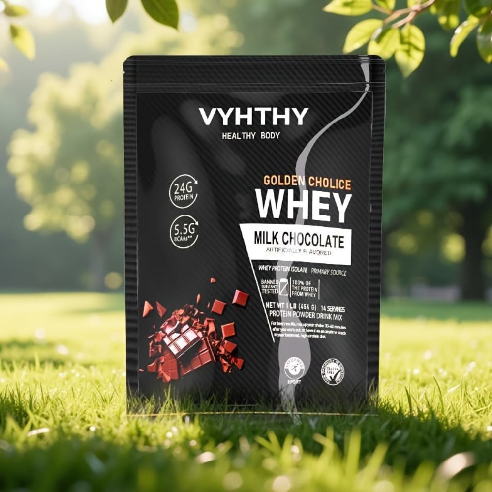 VYHTHY Whey Protein Powder, Premium Milk Protein Powder, Isolated And Hydrolyzed Blend, Suitable for Sports Nutrition And Daily Use, Contains Bcaas, Low in Carbohydrates, Available in Strawberry, Blueberry, Vanilla