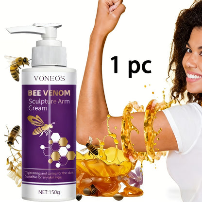 Body Firming Cream Bee Venom Sculpture Moisturizing Tightening Lifting for Arms Abdomen Thighs Buttocks Anti-Sagging Anti-Aging Skin 1pc 2pcs