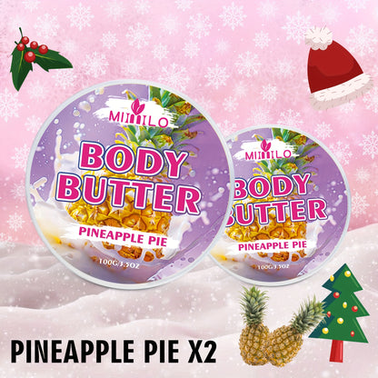 Body Glaze Lotion Set 8pcs Fruity Fragrance Pineapple Coconut Strawberry Coffee 8 Scents Non-Greasy All-Day Moisturizing Travel Size Body Moisturizer for All Skin