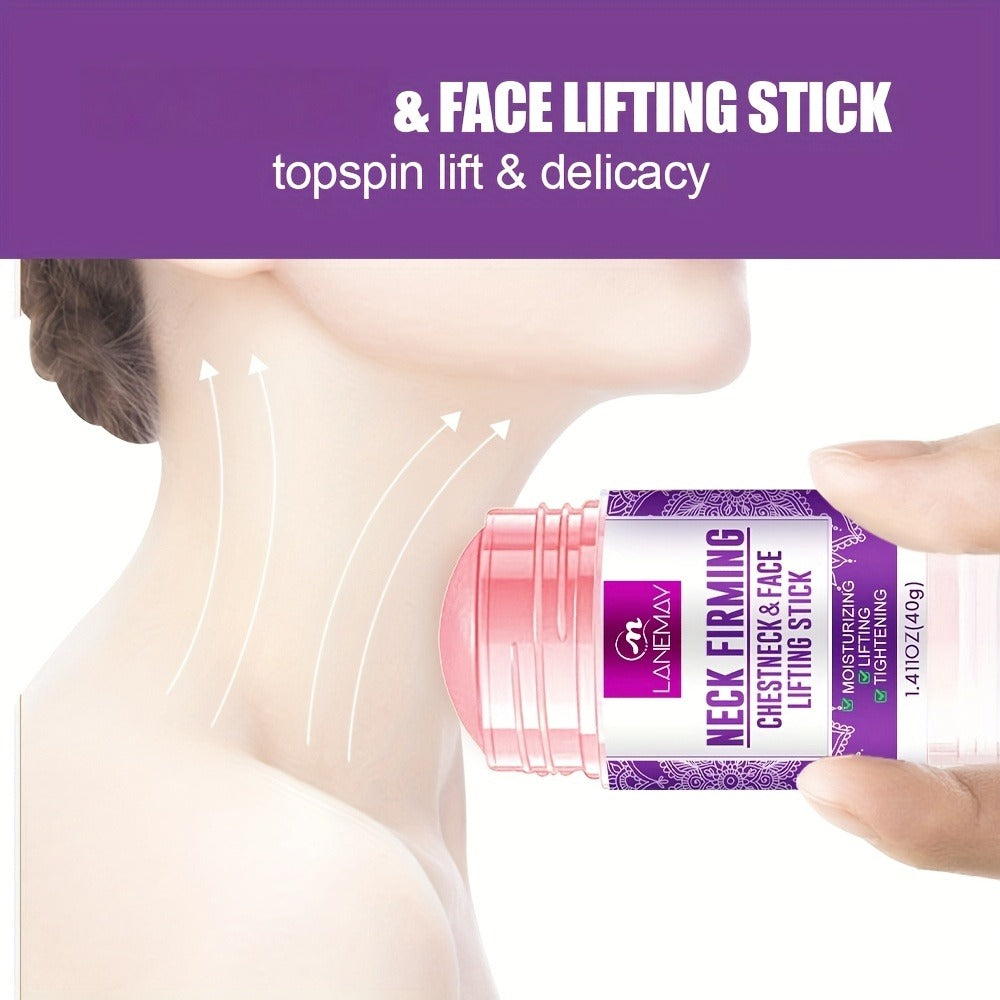 3pcs Retinol Collagen Neck Facial Stick That Feels Refreshed, Gentle And Non-irritating. For Firming And Moisturizing The Face, Neck, Suitable For All Skin Types - Christmas Gifts.