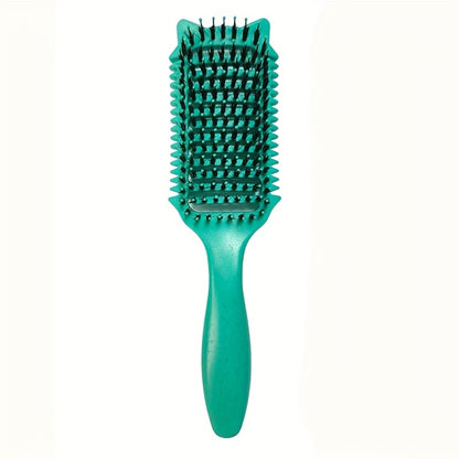 Detangling Brush for Curly Hair 1/2 Pcs – Flexible Bristles Reduce Breakage & Frizz, Gentle Scalp Massage, Wet & Dry Use, Wavy Coily Hair Care Tool