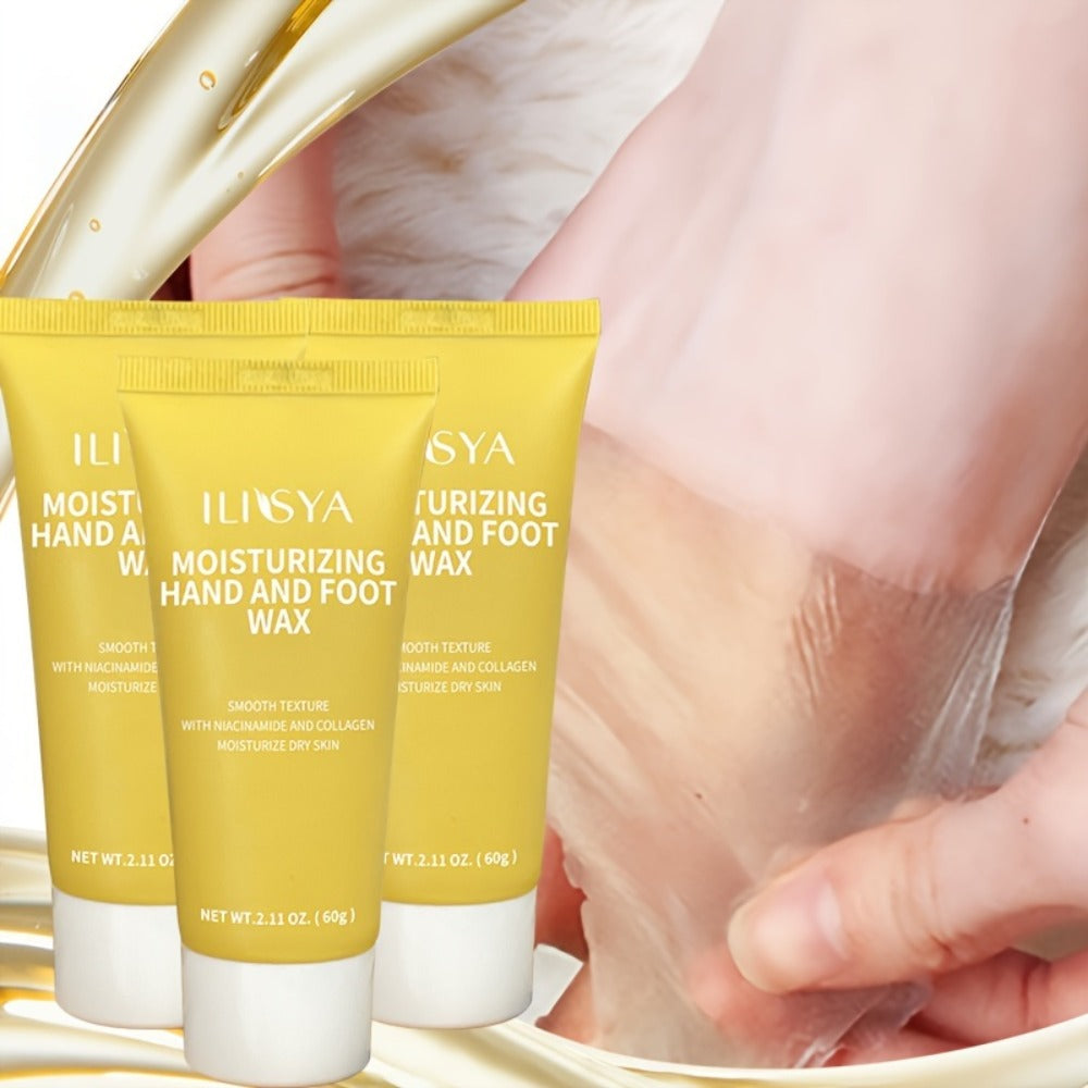 3PCS Hydrating And Moisturizing Foot Wax, Containing Nicotinamide Essence, Foot Gently Hydrating And Moisturizing Feet, Deeply Moisturizing Foot Making Feet Soft And Moist, Men And Women Can Use, Foot Care Beautiful Good Thing