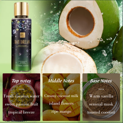 Women's Perfume Body & Hair Mist 8.4 oz Long Lasting Floral Fresh EDP Spray - 6 Scents Incantation Desire Temptation - Gift for Her Dates Parties Birthdays