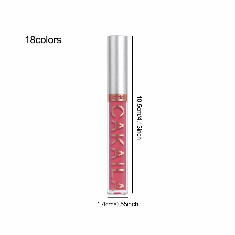 18pcs Long Wear Matte Liquid Lipstick with Smooth And Creamy Texture, Smudge Proof Finish, Moisturizing And Comfortable Wear for All Day Use, Perfect Valentine's Day Gift, Ideal Gift for Women