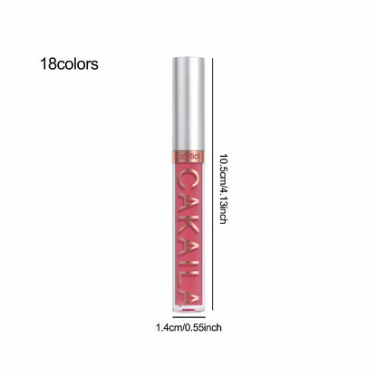 Matte Liquid Lipstick Set 18 Pieces — Long-Wearing Smudge-Proof Formula, Smooth Creamy Texture, Moisturizing All-Day Comfort, Multi-Shade Lip Color Collection for Women