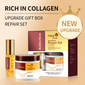 Collagen Hair Deep Conditioning Hair Mask Argan Oil Set |Maca Collagen Essence Repairing Hair Mask & Oil Set| Deep Conditioning for Damaged, Dry Hair - Restores Shine, Adds Strength & Elasticity Holiday Gifts for Women