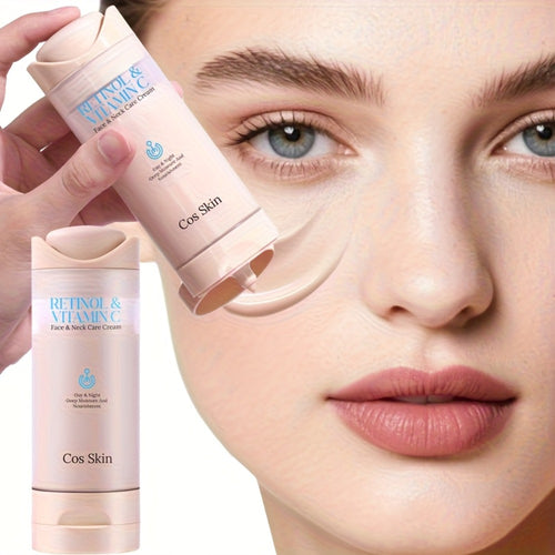 Retinol Face Cream Vitamin C Anti Aging Moisturizer Skin Elasticity Hydrating Fast Absorbing Non Greasy Gentle Non Irritating Daily Skin Care