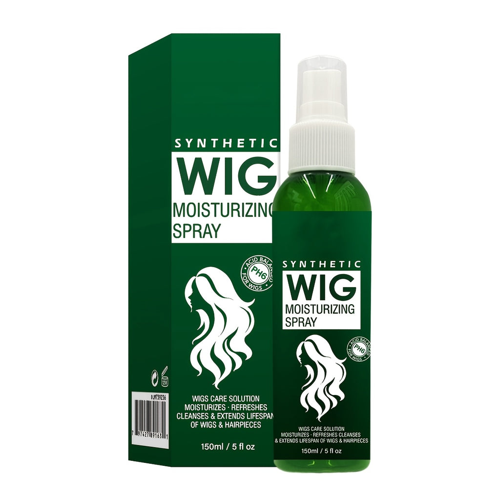 Synthetic Wig Spray, Revitalizes & Refreshes, Cleanses & Extends Lifespan Of Wigs & Hairpieces, Soft & Fresh Leave-In Conditioner