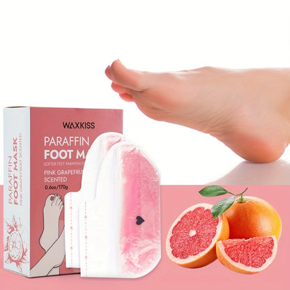 Paraffin Wax Hand & Foot Mask – Deep Moisturizing Beauty Treatment | Smooth & Soft Skin Care | Pink Grapefruit & Lavender Scents | Long-Lasting Stone Wax Formula | Home Spa Gift Set