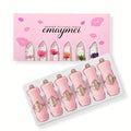 [Hydrating Jelly Lipstick] Emaymei 6pcs Thermal Color-Changing Lip Balm Set - Hydrating Jelly Lipstick with Dried Flower Extract, Sheer Moisturizing & Clear Gloss (Temperature-change)