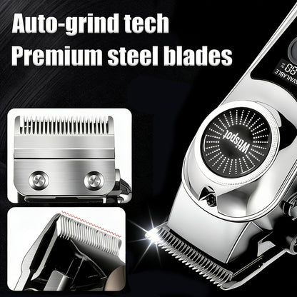 Men's Grooming Set - Electric Hair Clipper Nose Hair Trimmer & Shaver Kit, USB Rechargeable Lithium Battery Cordless, 2 3 4 Piece Options, Gift for Men