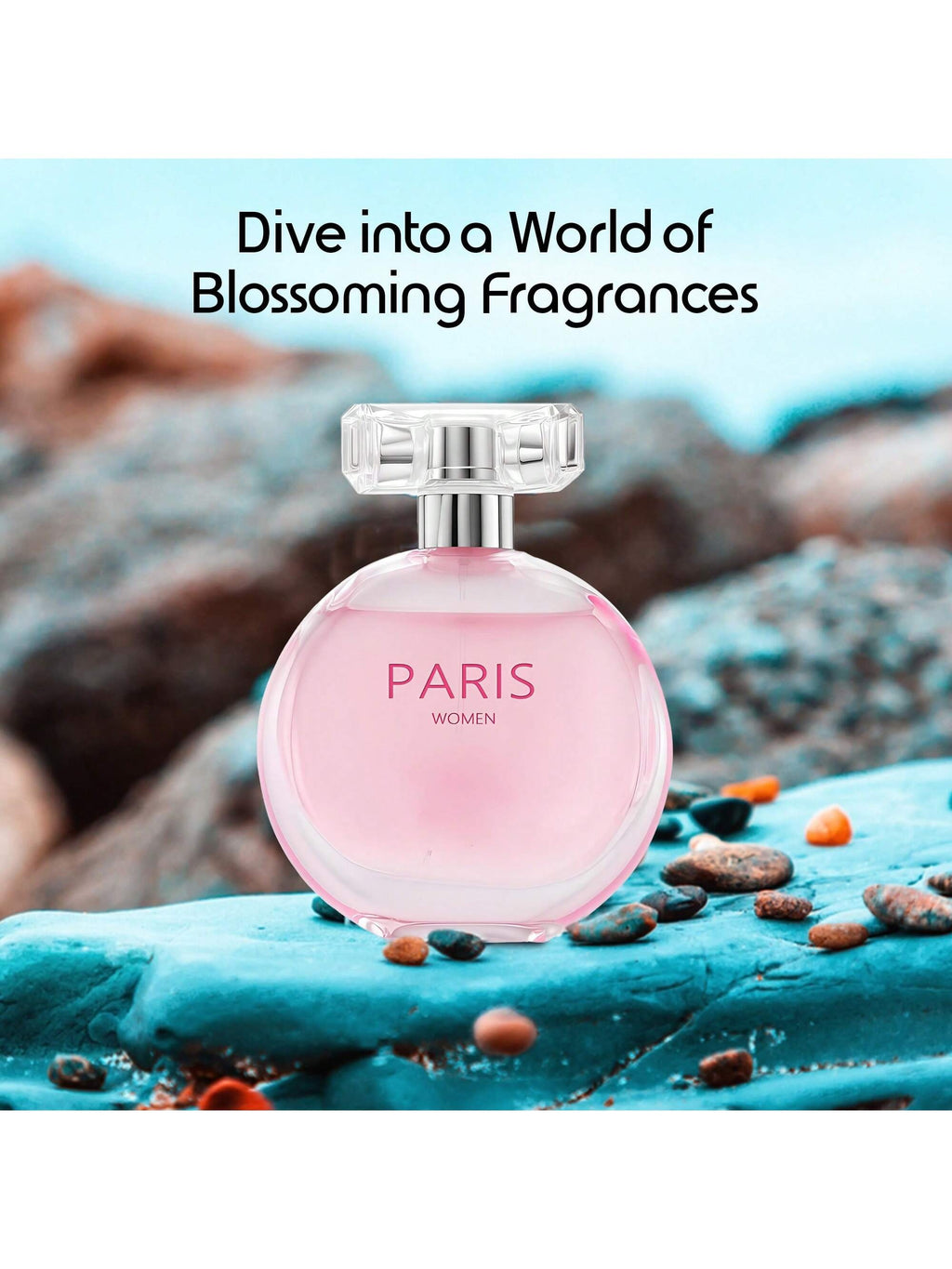 PARIS WOMEN Eau De Parfum Spray For Women, Wonderful Gift, Gourmand Fragrance, Daytime And Casual Use, For All Skin Types,A Classic Bottle,3.4 Fluid Ounce