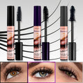 [Gift for Women] 3-Pack Waterproof Mascara Set | Lengthening And Volumizing Thick Curly Natural Extension Long-Lasting Hold | 3 Brush Heads (Sea Urchin/Spiral/Conical) for Defined Volume | Longwear, Sweatproof & Humidity-Resistant | High-end Cosmetics, Gi