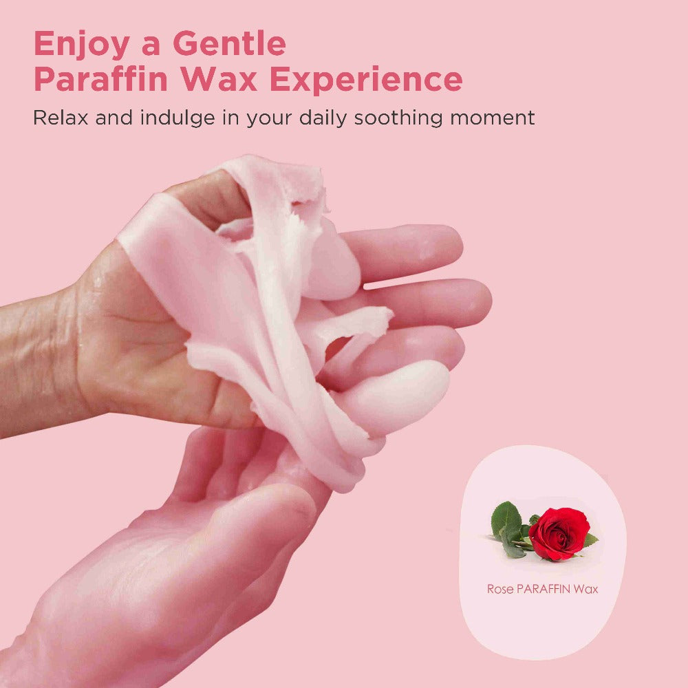Paraffin Wax Machine for Hand and Feet, Touchscreen 3000ml Paraffin Wax Warmer with 6 Packs Wax (2.64 lbs), Paraffin Hot Wax Spa, Paraffin Bath for Home Use