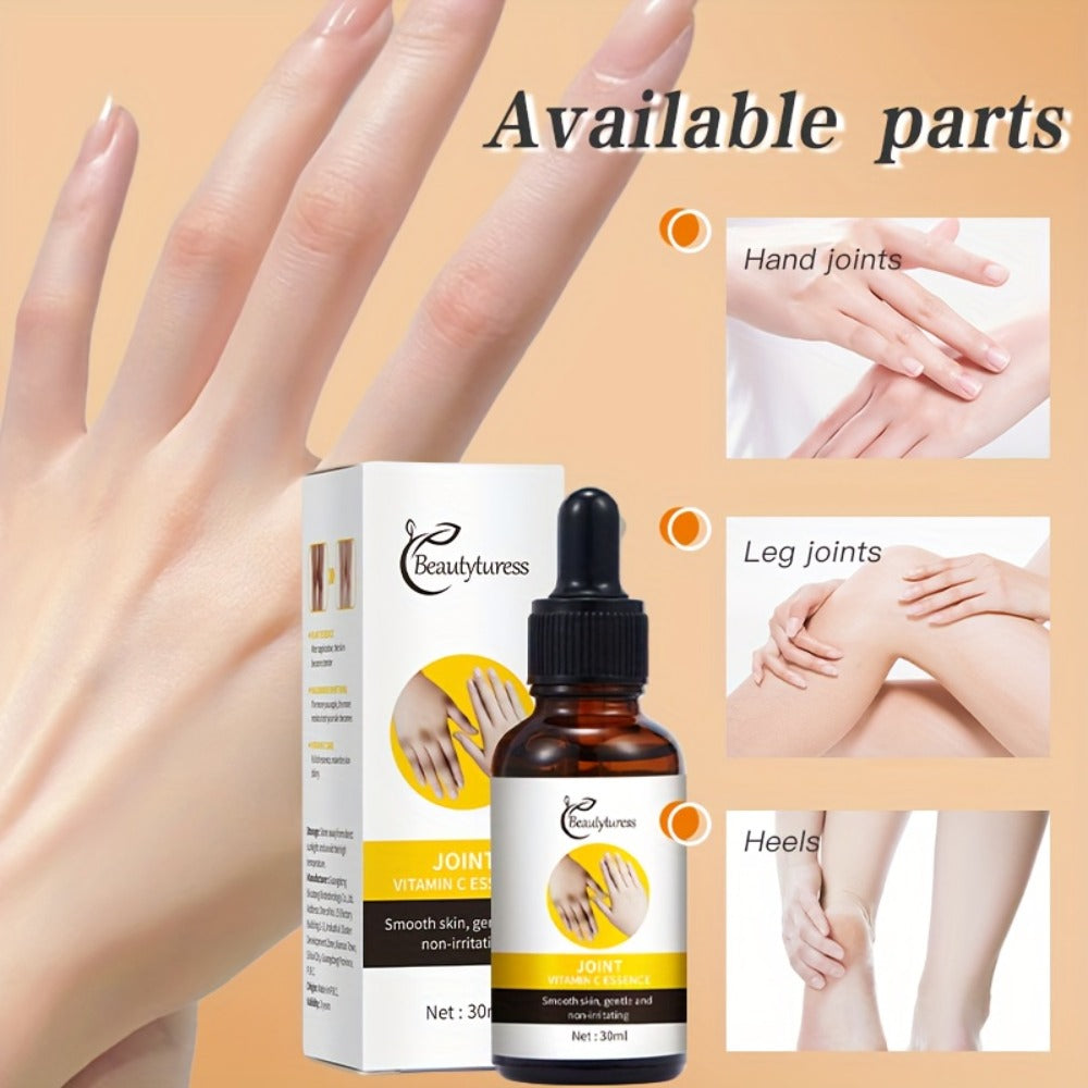 2 Bottles - Joint Vitamin C Essence, Moisturizing, No Dark Spots, Brighten, Shiny Light Beige, Daily Joint Care, Dark Spot Correction, Light Beige Brightening Regimen, Facial Serum, Brightening Skincare, Light Beige Formula, Non-Greasy Texture