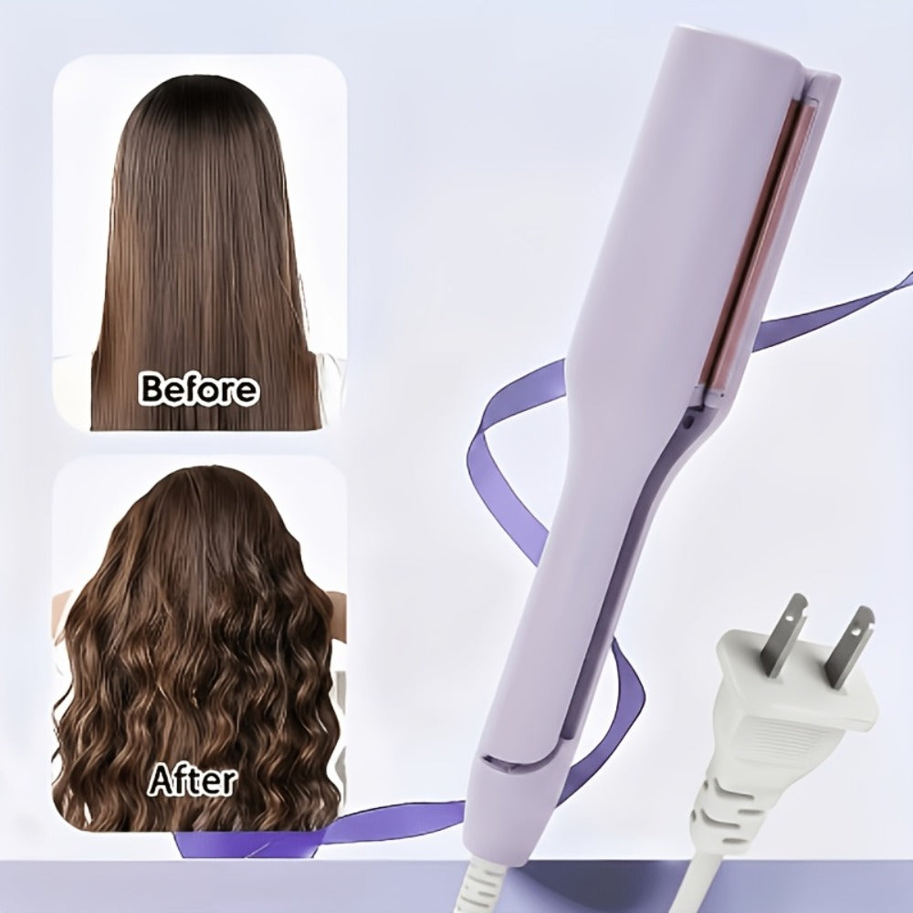 32mm Women's Curling Iron, 30-second Rapid with Adjustable Temperature Settings, Creates Long-lasting Deep U-shaped and M-shaped Curls, Delivers Salon-level Smooth Results, a Gift for Her, Mother's Day Gift
