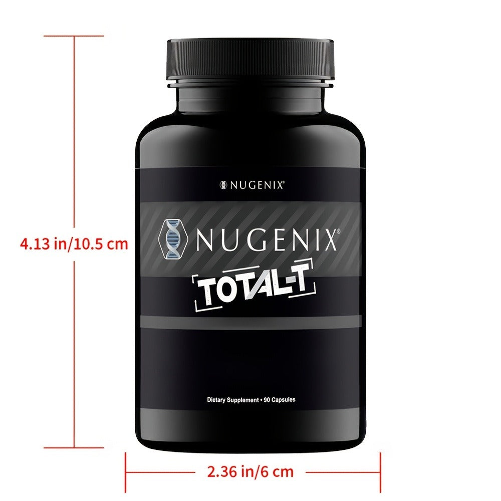 Total-T Dietary Supplement, Testo Erone Formula - Supports Overall Health And Daily Vitality for Men - 90 Capsules