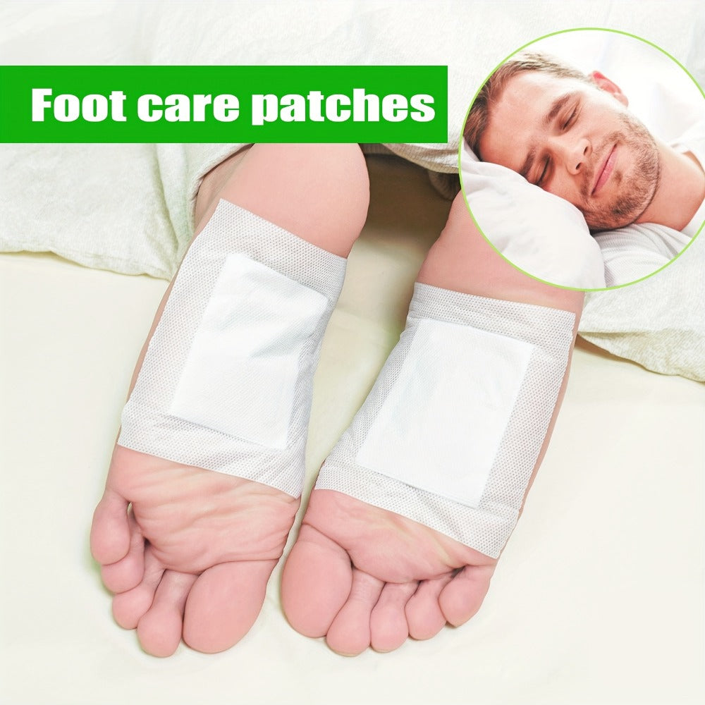 60/160pcs Deep Cleaning And Care Foot Patch Set, Natural Bamboo Vinegar Ginger Powder Plant Ingredients, Non-alcoholic Enhanced Cleaning And Moisturizing, Cheap Foot Care Massage Pad After Foot Bath - Christmas Gift - Local Warehouse