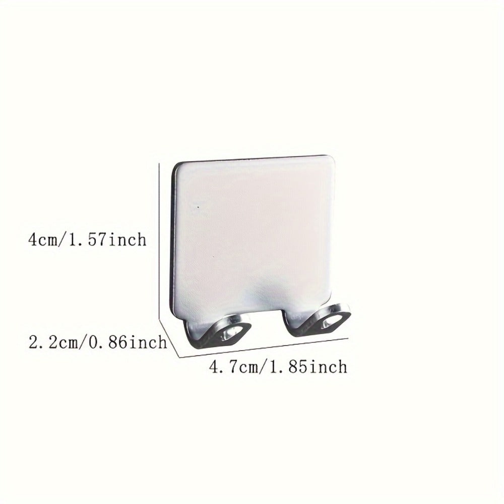 5pcs Non-Porous Razor Holder, Men'S Razor Storage Hook, Wall-Mounted Bathroom Razor Holder, Wall-Mounted Kitchen Accessory