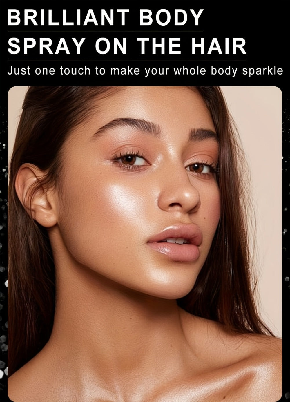 2pcs/3pcs Quick Dry Glitter Spray Kit For Hair And Body - High Gloss Shimmer Spray For Lips, Eyes, Face And More - Great For Music Festivals