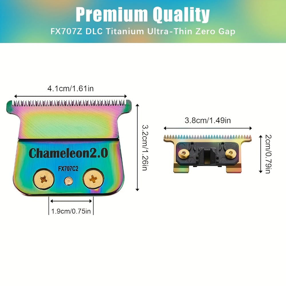 [BaBylissPRO Trimmer Blades] BaBylissPRO Replacement Trimmer Blades | Zero-Gapped, Compatible with FX787 & FX726, Barberology Trimmer Blade