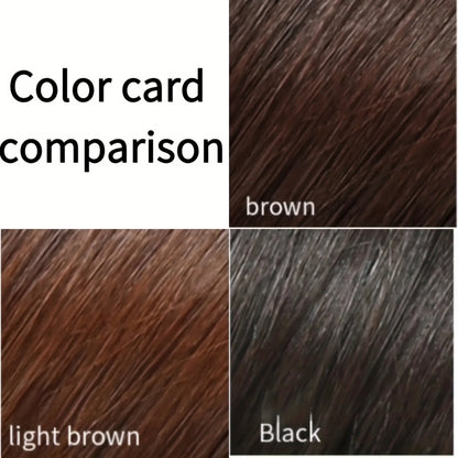 Hair Topper for Women Thinning Hair Crown Coverage with Bangs 10 Inch Lightweight Top Wig Hair Volume Increase Piece Black Dark Brown Light Brown
