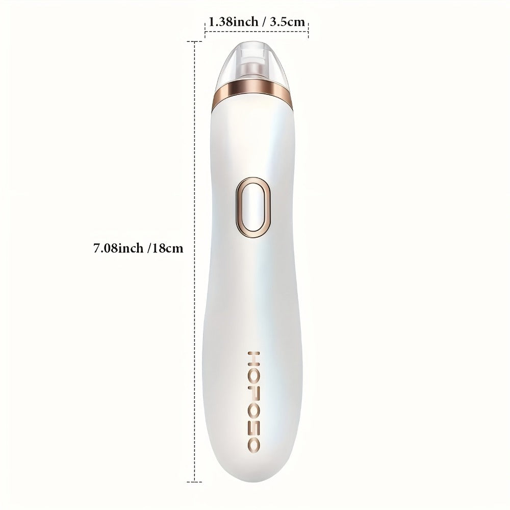 Blackhead Remover Vacuum, Pore Cleaner with 5 Adjustable Suction Power Levels and 4 Different Probes, Rechargeable and Portable, Ideal Gift for Men and Women